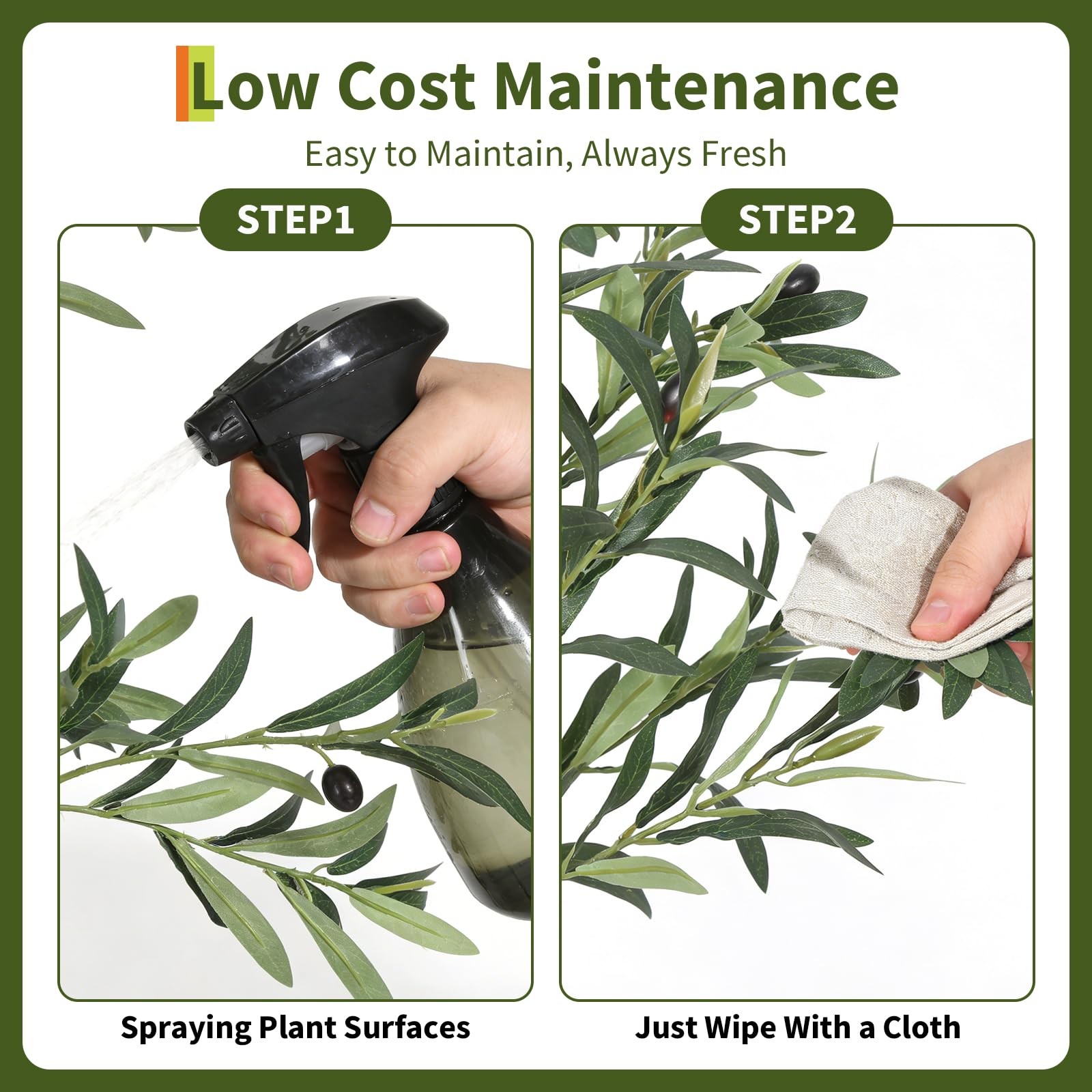 Olive Trees Indoor 6 ft Faux Olive Tree Artificial Plants Natural Artificial