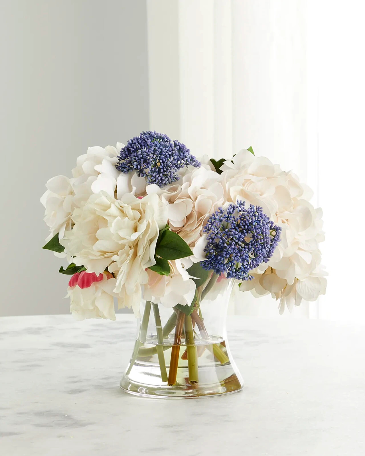 John-Rlchard Collection Heavenly Blue Faux-Floral Arrangement