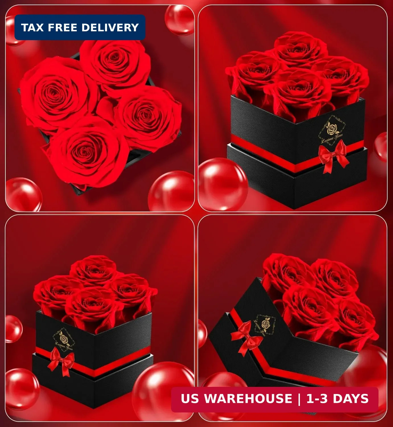 Gifts for Mom Birthday Gifts for Women Preserved Rose Forever Flower Eternal Fre