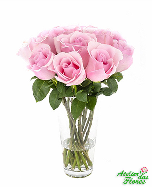 Atelier das Flores - Arranjo de 10 Rosas