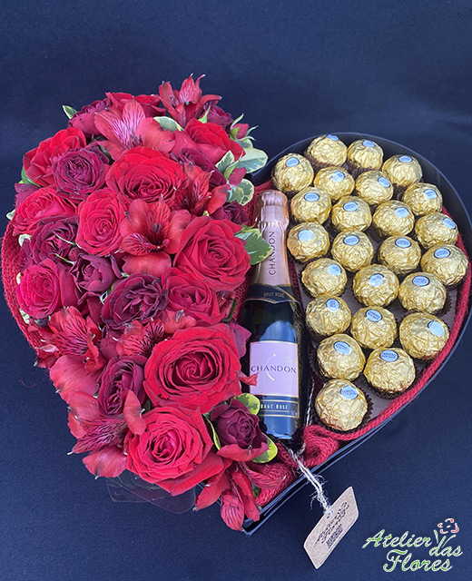 Atelier das Flores - Box Coração