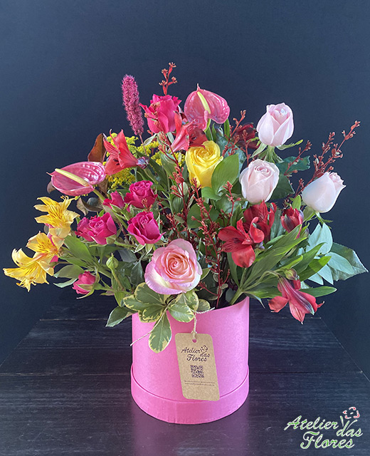 Atelier das Flores - Box Pink Exuberance