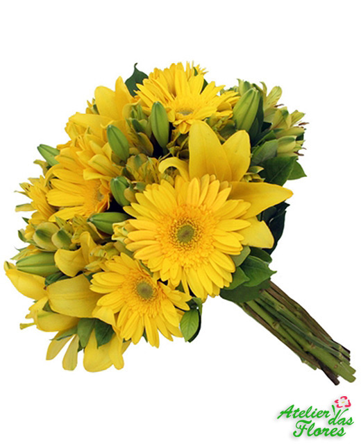 Atelier das Flores - Buquê Amarelo