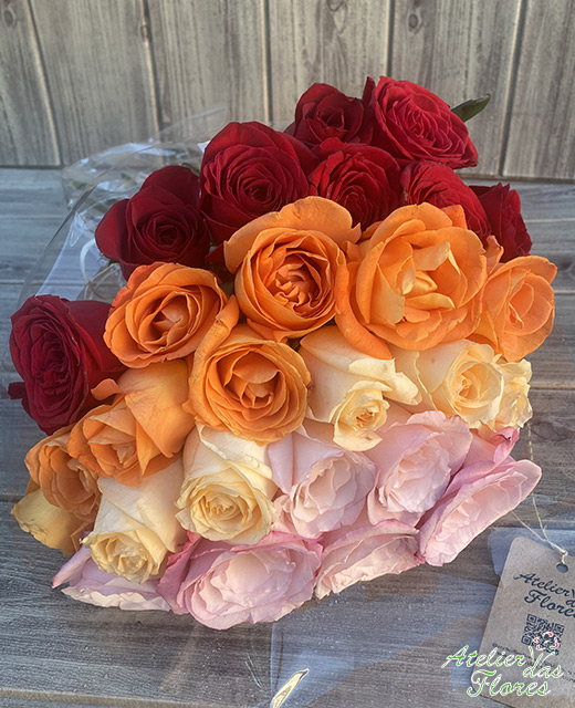 Atelier das Flores - Buquê Arco-íris