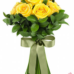 Atelier das Flores - Buquê Exuberante de Rosas Amarelas