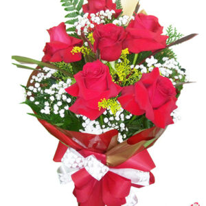 Atelier das Flores - Buquê Tradicional 6 Rosas Importadas