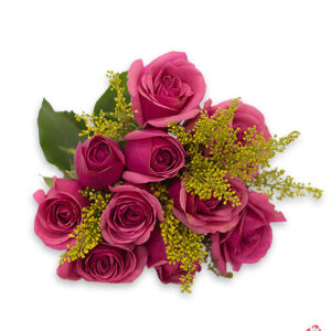 Atelier das Flores - Buquê de 10 Rosas Pink