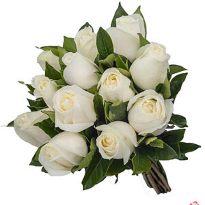 Atelier das Flores - Buquê 15 Rosas Brancas