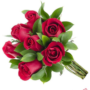 Atelier das Flores - Buquê de 7 Rosas Vermelhas