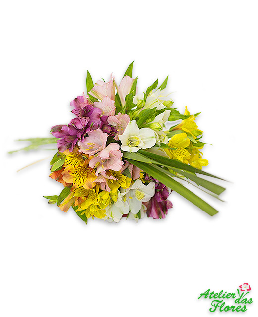 Atelier das Flores - Buquê de Astromélias