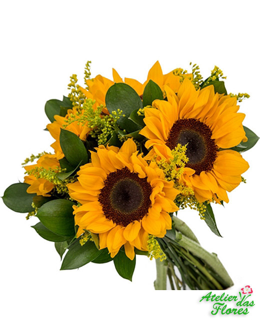 Atelier das Flores - Buquê de Girassóis