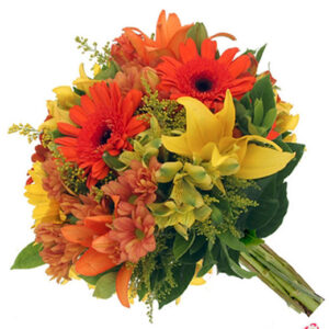 Atelier das Flores - Buquê de Lírios e Gérberas