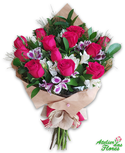 Atelier das Flores - Buquê Amor e Carinho