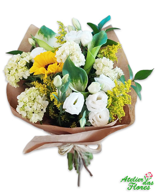 Atelier das Flores - Buquê Elegante Misto