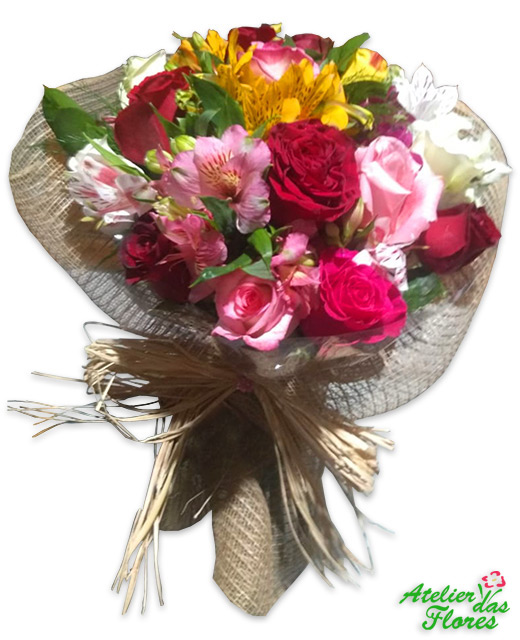 Atelier das Flores - Buquê Amor e Alegria