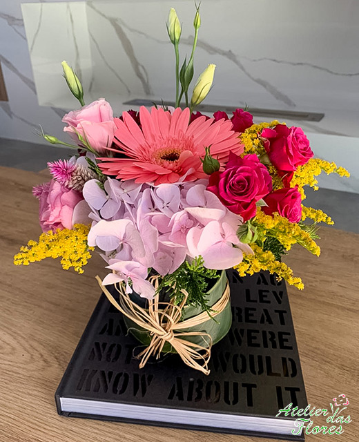 Atelier das Flores - Arranjo Belezinha Rosa