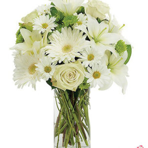 Atelier das Flores - Arranjo Elegância Branca