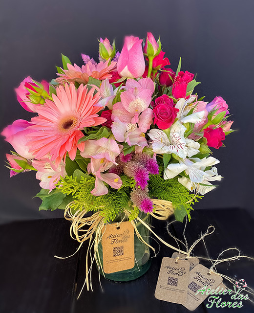 Atelier das Flores - Arranjo Pink Color