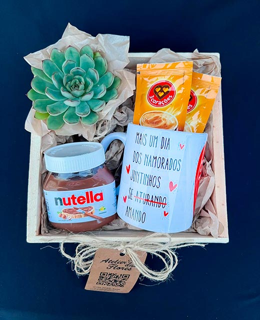Atelier das Flores - Box Flork com Nutella e Café