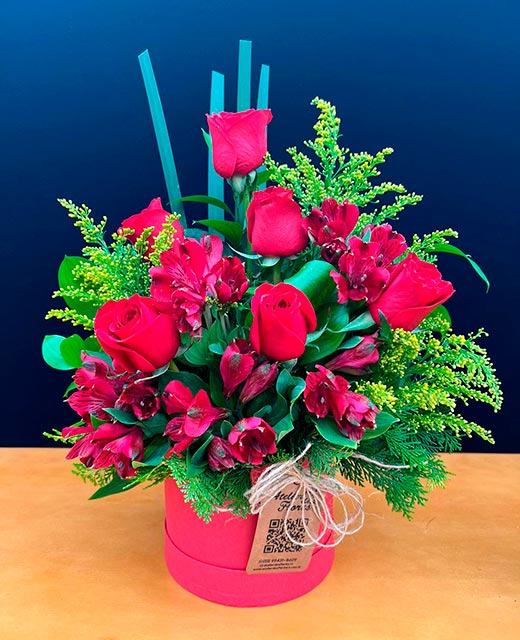 Atelier das Flores - Box Rosas Vermelhas