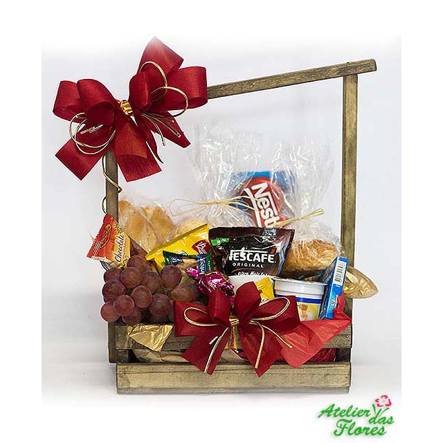 Atelier das Flores - Cesta de Café Bom Dia
