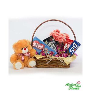 Atelier das Flores - Cesta de Chocolates Especial