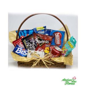 Atelier das Flores - Cesta de Guloseimas