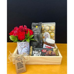 Atelier das Flores - Box Flork Café Premium com Flores